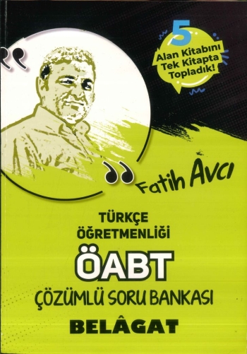 BELAGAT TAMAMI ÇÖZÜMLÜ SORU BANKASI (FATİH AVCI) Fotokopinci -
