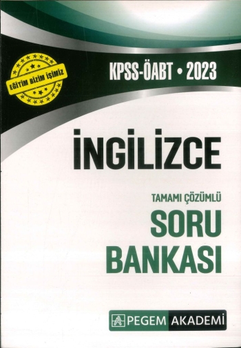 İNGİLİZCE TAMAMI ÇÖZÜMLÜ SORU BANKASI Fotokopinci -