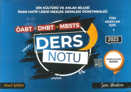 DİN KÜLTÜRÜ VE AHLAK BİLGİSİ DERS NOTU Fotokopinci -