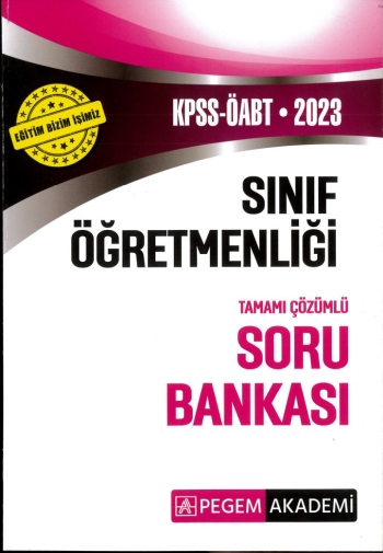 SINIF ÖĞRETMENLİİĞİ TAMAMI ÇÖZÜMLÜ SORU BANKASI Fotokopinci -
