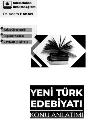 YENİ TÜRK EDEBİYATI KONU ANLATIMI Fotokopinci -