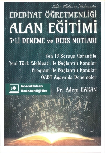 ALAN EĞİTİMİ 5'Lİ DENEME VE DERS NOTLATI Fotokopinci -