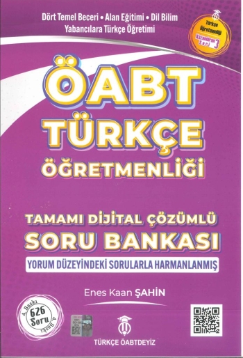 DÖRT TEMEL BECERİ-ALAN EĞİTİMİ-DİL BİLİM-YABANCILARA TÜRKÇE ÖĞRETİMİ SORU BANKASI Fotokopinci -
