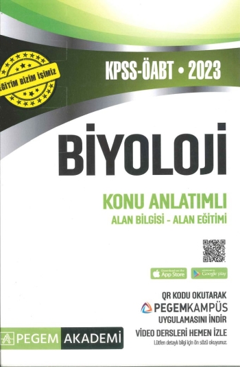 BİYOLOJİ KONU ANLATIMLI ALAN BİLGİSİ-ALAN EĞİTİMİ Fotokopinci -