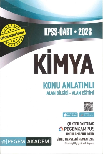 KİMYA KONU ANLATIMLI ALAN BİLGİSİ ALAN EĞİTİMİ Fotokopinci -