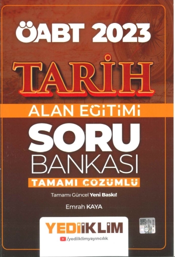 TARİH ALAN EĞİTİMİ SORU BANKASI TAMAMI ÇÖZÜMLÜ Fotokopinci -