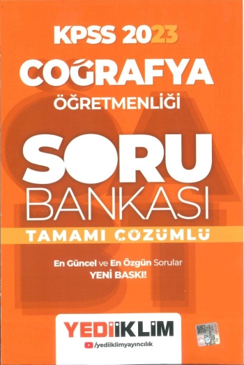 COĞRAFYA ÖĞRETMENLİĞİ SORU BANKASI TAMAMI ÇÖZÜMLÜ Fotokopinci -