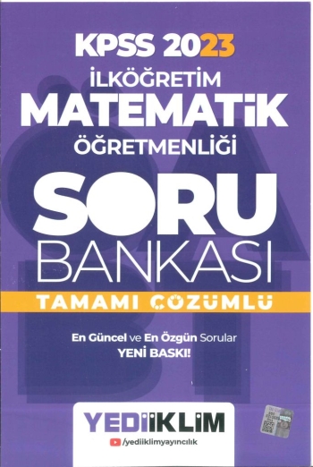 İLKÖĞRETİM MATEMATİK ÖĞRETMENLİĞİ SORU BANKASI TAMAMI ÇÖZÜMLÜ Fotokopinci -