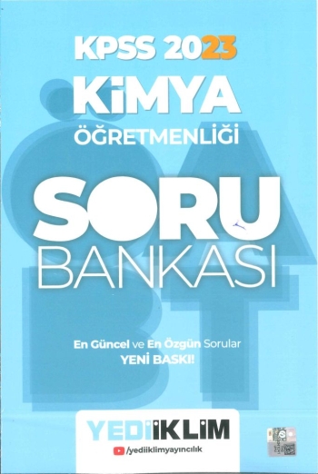 KİMYA ÖĞRETMENLİĞİ SORU BANKASI Fotokopinci -
