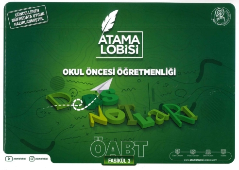 OKUL ÖNCESİ ÖĞRETMENLİĞİ DERS NOTLARI FASİKÜL 3 Fotokopinci -