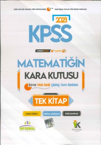 MATEMATİĞİN KARA KUTUSU TEK KİTAP Fotokopinci -