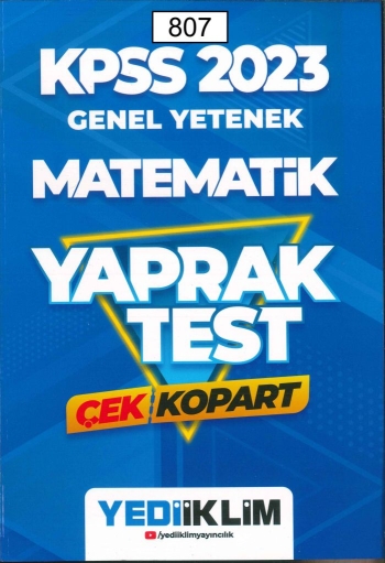 MATEMATİK ÇEK KOPART YAPRAK TEST Fotokopinci -