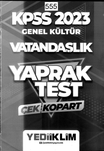 VATANDAŞLIK ÇEK KOPART YAPRAK TEST Fotokopinci -