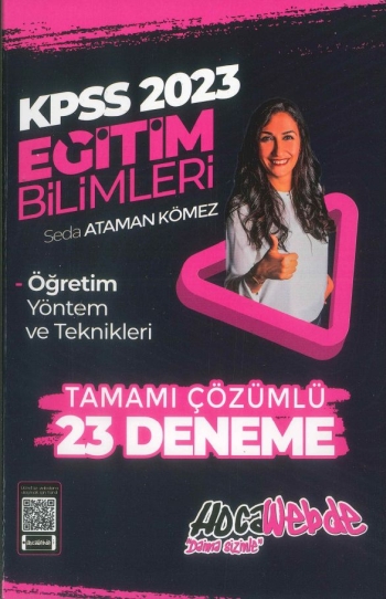 ÖĞRETİM YÖNTEM VE TEKNİKLERİ 23 DENEME ÇÖZÜMLÜ
