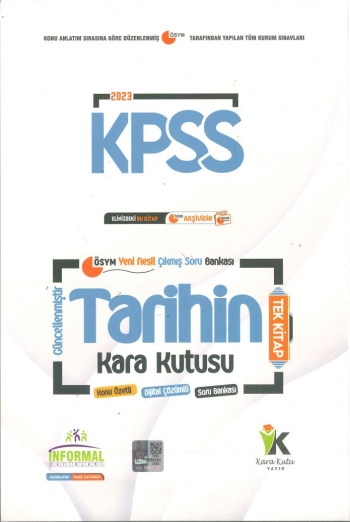 TARİHİN KARA KUTUSU (TEK KİTAP) Fotokopinci -