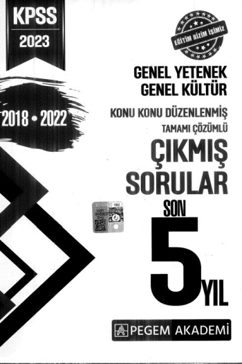 KONU KONU ÇIKMIŞ SORULAR ÇÖZÜMLĞ 2018-2022 Fotokopinci -