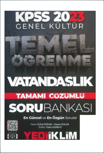TEMEL ÖĞRENME VATANDAŞLIK ÇÖZÜMLÜ SORU BANKASI Fotokopinci -