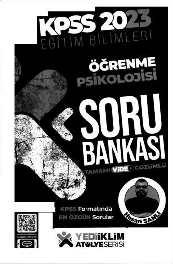 ATÖLYE ÖĞRENME PSİKOLOJİSİ SORU BANKASI ÇÖZÜMLÜ Fotokopinci -