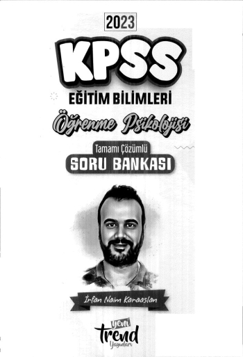 ÖĞRENME PSİKOLOJİSİ TAMAMI ÇÖZÜMLÜ SORU BANKASI Fotokopinci -