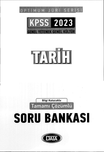 OPTİMUM JÜRİ SERİSİ TARİH TAMAMI ÇÖZÜMLÜ SORU BANKASI Fotokopinci -