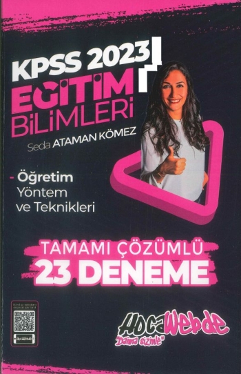 ÖĞRETİM YÖNTEM VE TEKNİKLERİ TAMAMI ÇÖZÜMLÜ 23 DENEME Fotokopinci -
