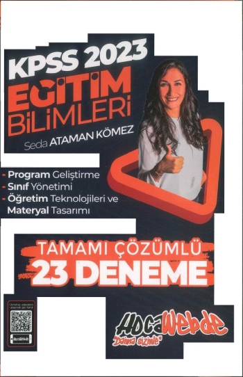 PROGRAM GELİŞTİRME - SINIF YÖNETİMİ ÖĞRETİM TEKNOLOJİLERİ VE MATERYAL TASARIM TAMAMI ÇÖZÜMLÜ 23 DENEME Fotokopinci -