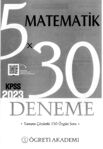 MATEMATİK 5*30 DENEME ÇÖZÜMLÜ Fotokopinci -