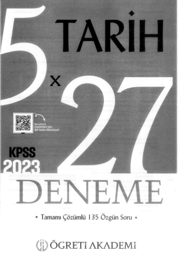 TARİH 5*27 DENEME ÇÖZÜMLÜ Fotokopinci -