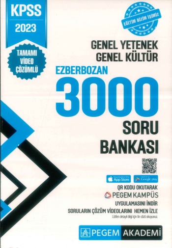 EZBERBOZAN 3000 SORU BANKASI Fotokopinci -