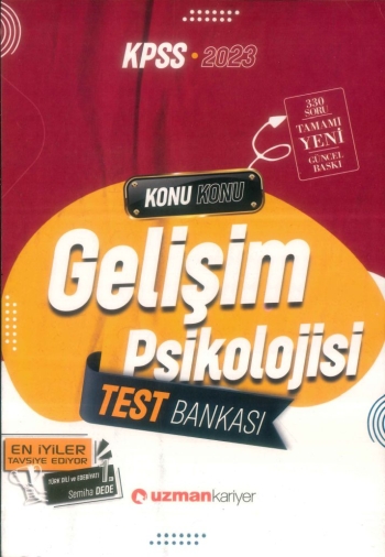GELİŞİM PSİKOLOJİSİ TEST BANKASI KONU KONU Fotokopinci -