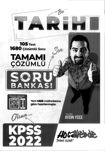 TARİH TAMAMI ÇÖZÜMLÜ SORU BANKASI 1680 SORU ÇÖZÜMLÜ Fotokopinci -