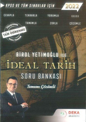 BİROL YETMİOĞLU İLE İDEAL TARİH SORU BANKASI Fotokopinci -