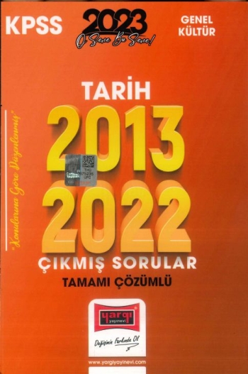 TARİH 2013-2022 ÇIKMIŞ SORULAR TAMAMI ÇÖZÜMLÜ Fotokopinci -