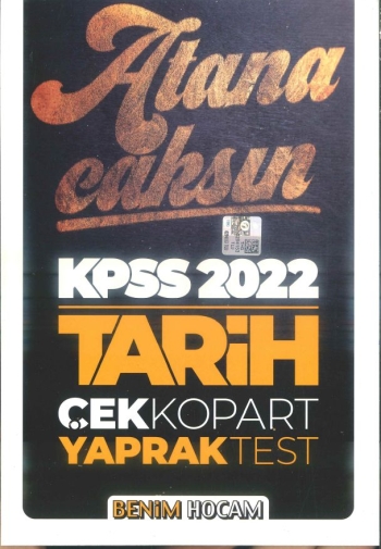 ATANACAKSIN TARİH ÇEK KOPART YAPRAK TEST