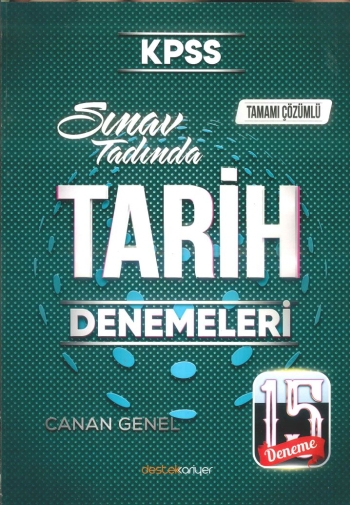 SINAV TADINDA TARİH 15 DENEME ÇÖZÜMLÜ Fotokopinci -
