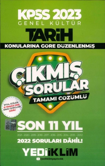 TARİH KONULARINA GÖRE DÜZENLENMİŞ 2012-2022 ÇÖZÜMLÜ ÇIKMIŞ SORULAR Fotokopinci -