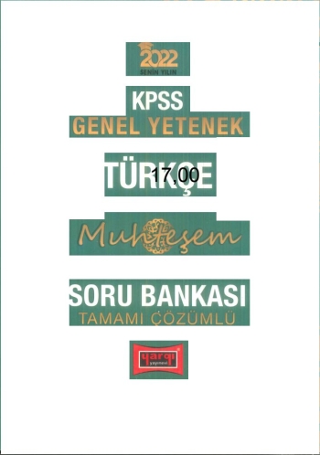 MUHTEŞEM TÜRKÇE ÇÖZÜMLÜ SORU BANKASI Fotokopinci -