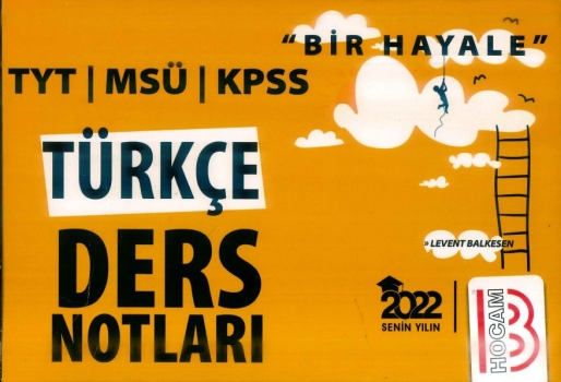 BİR HAYALE TÜRKÇE DERS NOTLARI