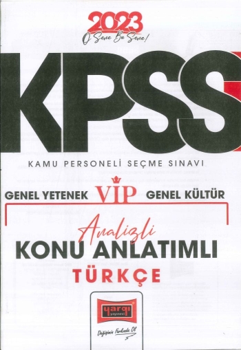 VİP TÜRKÇE ANALİZLİ KONU ANLATIMLI