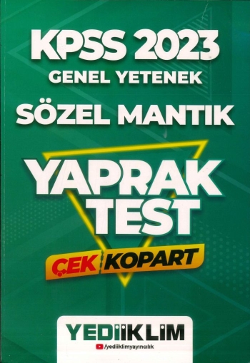 SÖZEL MANTIK ÇEK KOPART YAPRAK TEST Fotokopinci -