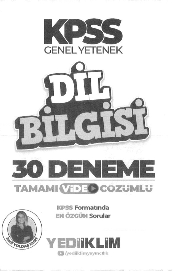 DİL BİLGİSİ 30 DENEME ÇÖZÜMLÜ Fotokopinci -
