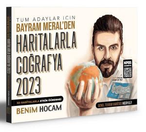 Bayram Meral KPSS ve Tüm Adaylar İçin Haritalarla Coğrafya Fotokopinci -