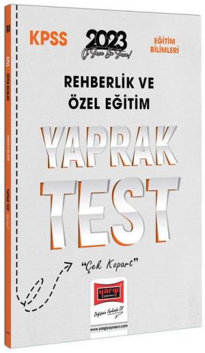 Rehberlik ve Özel Eğitim Yaprak Test Fotokopinci -