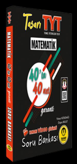 Matematik Video Çözümlü 40 ta 40 Net Soru Bankası Fotokopinci -