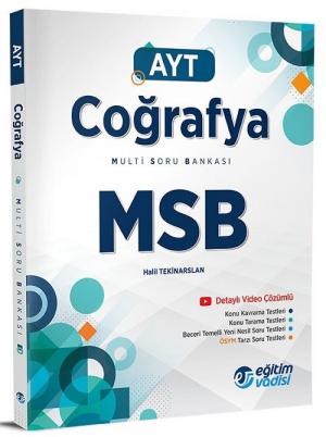 AYT Coğrafya Güncel MSB Multi Soru Bankası Fotokopinci -