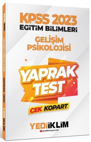 Gelişim Psikolojisi Yaprak Test Çek Kopart Fotokopinci -