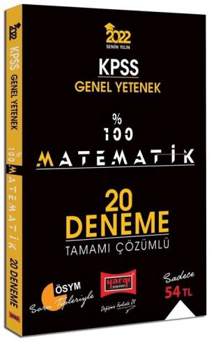 %100 MATEMATİK 20 ÇÖZÜMLÜ DENEME Fotokopinci -