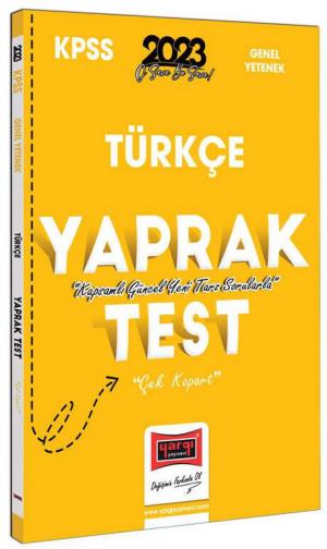 Türkçe Çek Kopart Yaprak Test Fotokopinci -