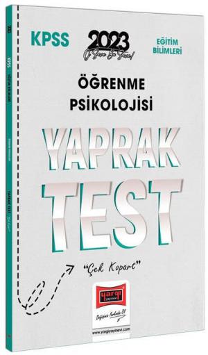 Öğrenme Psikolojisi Yaprak Test Fotokopinci -