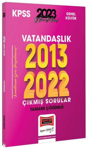 Vatandaşlık 2013-2022 Tamamı Çözümlü Çıkmış Sorular Fotokopinci -